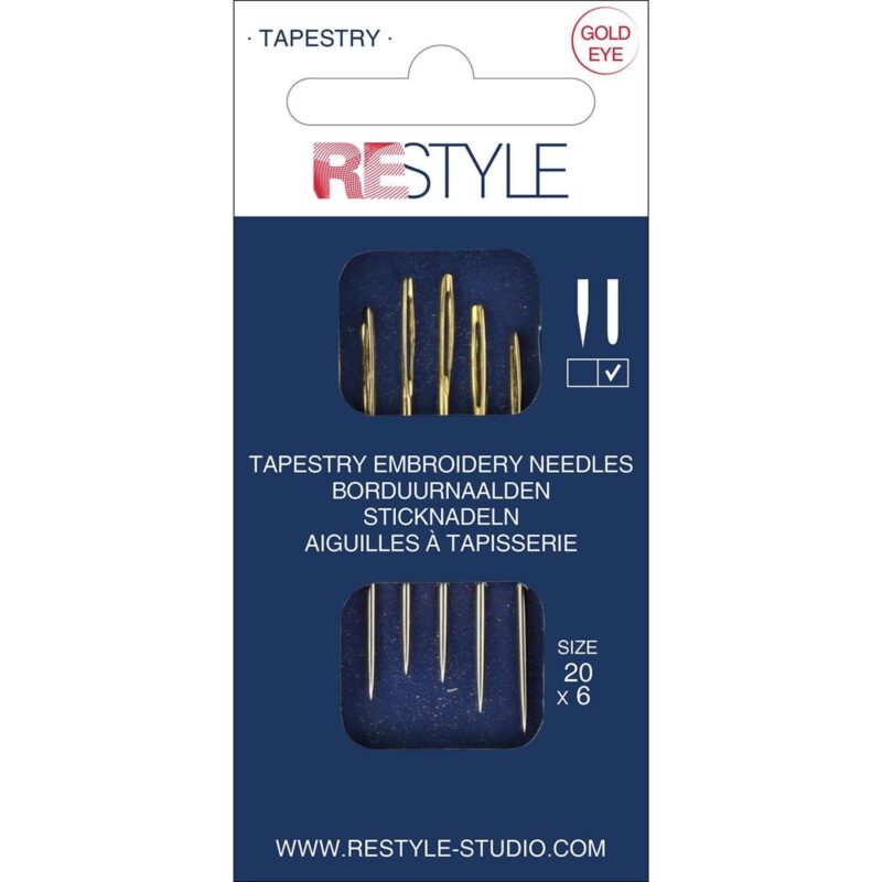 20 Borduurnaald ronde punt