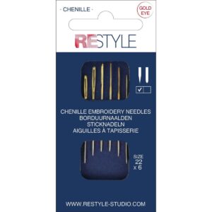 Restyle borduurnaald 22 (6st)