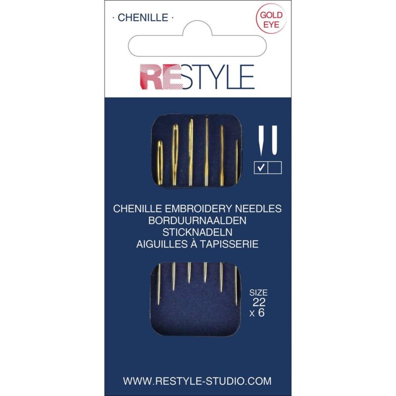 Restyle borduurnaald 22 (6st)