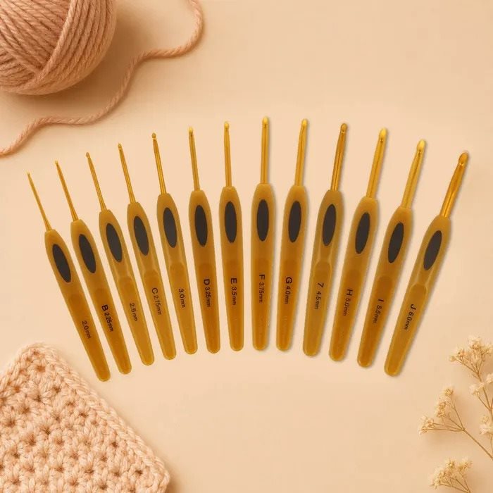 Clover Softgrip haaknaald