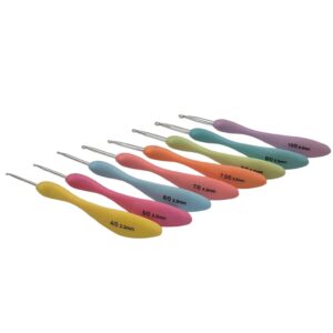 Ergonomische haaknaaldset 8stk
