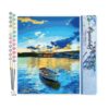 Schilderen Boot op meer 40x50