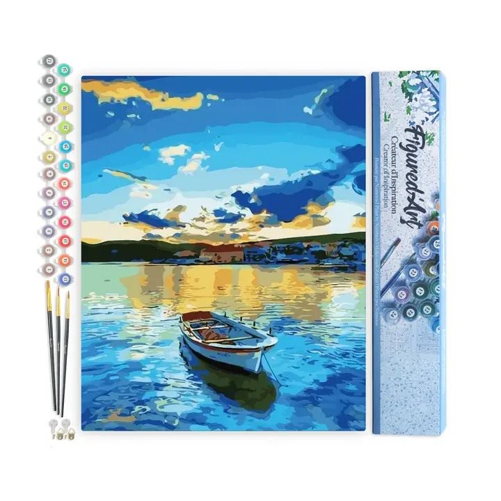 Schilderen-40x50-Figured-Art-260728200432.jpg Schilderen Boot op meer 40x50
