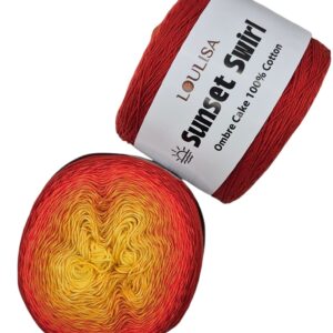 Sunset swirl 130