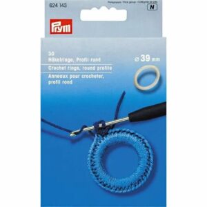39mm Haakring kunststof 50stk
