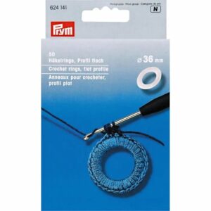 36mm Haakring kunststof 50stk