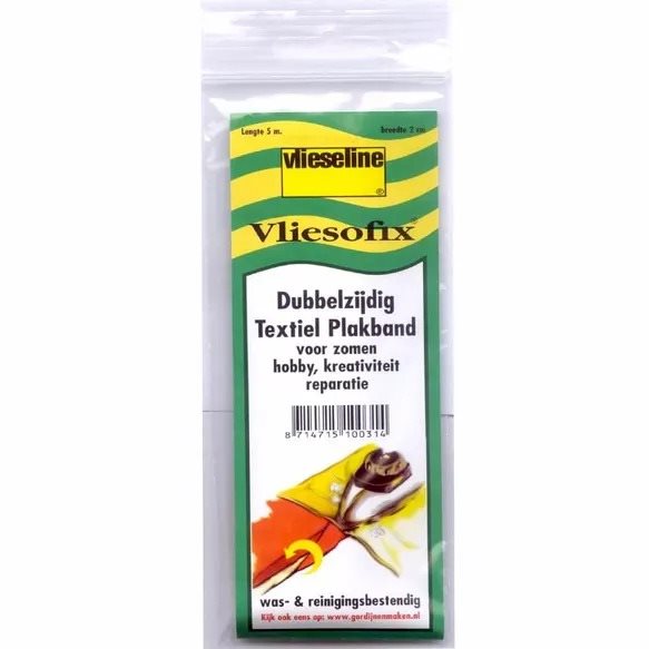 Vliesofix textiel plakband