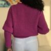 Fuchsia Sweater Top